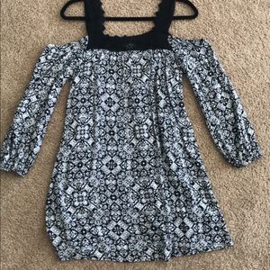 Cold shoulder dress